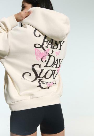 Пуловер с капюшоном