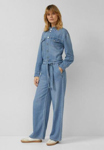 Джинсовый комбинезон