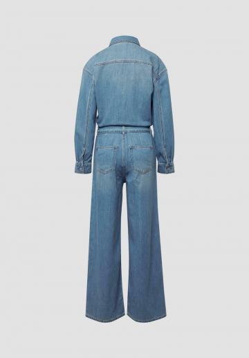 Джинсовый комбинезон