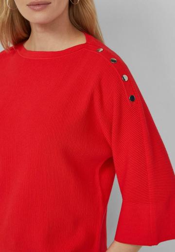 Пуловер с рукавом три четверти