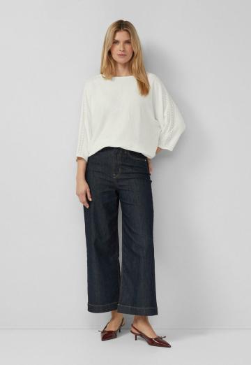 Пуловер с рукавом три четверти