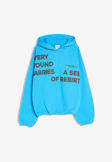 Пуловер с капюшоном