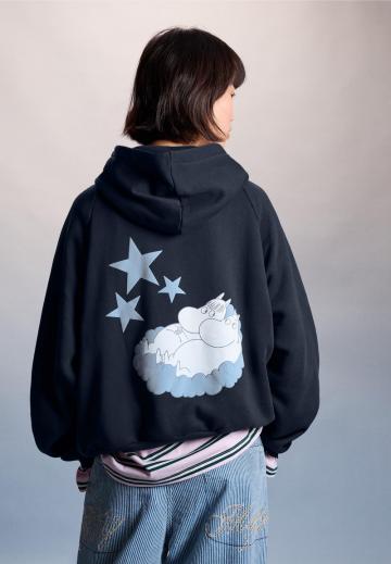 Пуловер с капюшоном