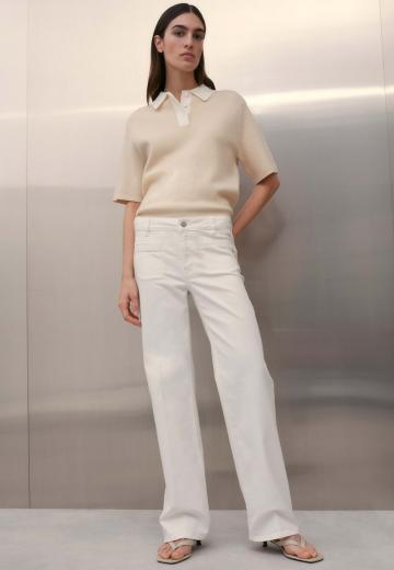 Клешеные джинсы