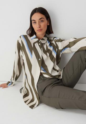 Длинная блузка