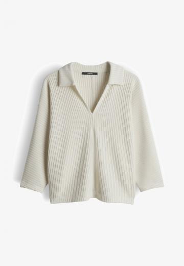 Пуловер с рукавом три четверти