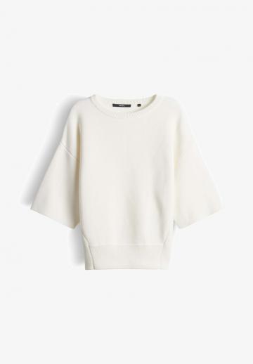 Пуловер с рукавом три четверти