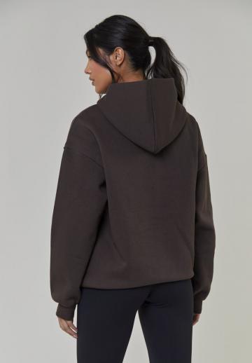 Пуловер с капюшоном