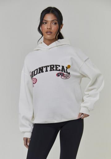 Пуловер с капюшоном