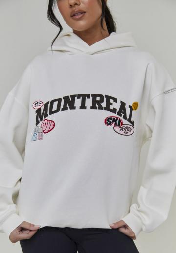 Пуловер с капюшоном