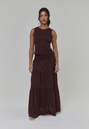 Блузка без рукавов