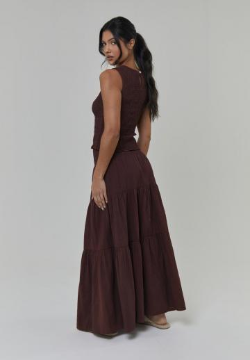 Блузка без рукавов