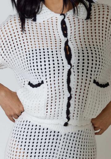 Вязаная кофта