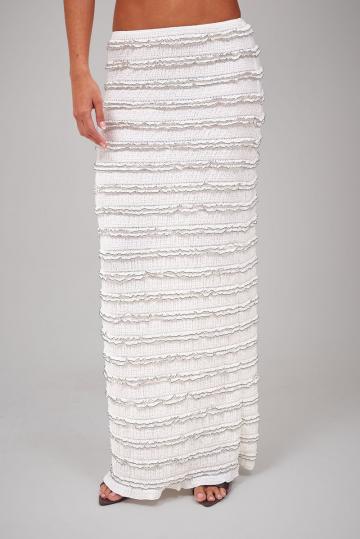 Юбка с воланами