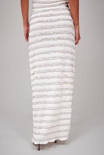 Юбка с воланами