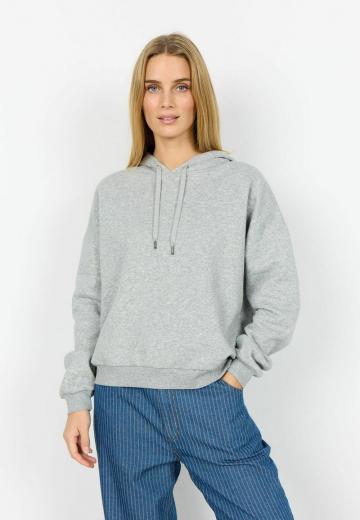 Пуловер с капюшоном