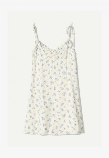 Платье без бретелек