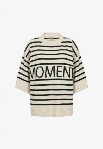 Пуловер с рукавом три четверти