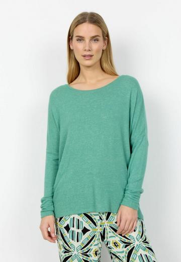 Длинный пуловер