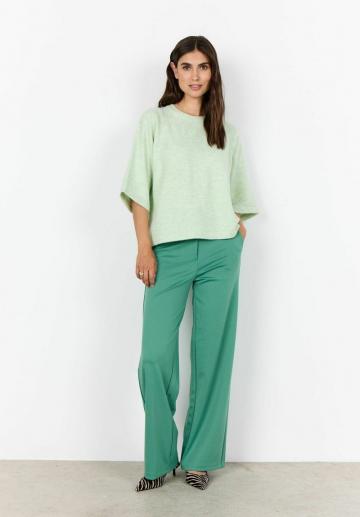 Пуловер с рукавом три четверти