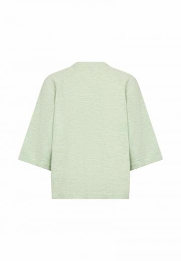 Пуловер с рукавом три четверти