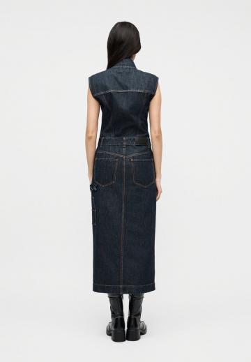 Джинсовая жилетка