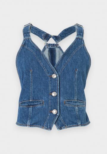 Джинсовый комбинезон