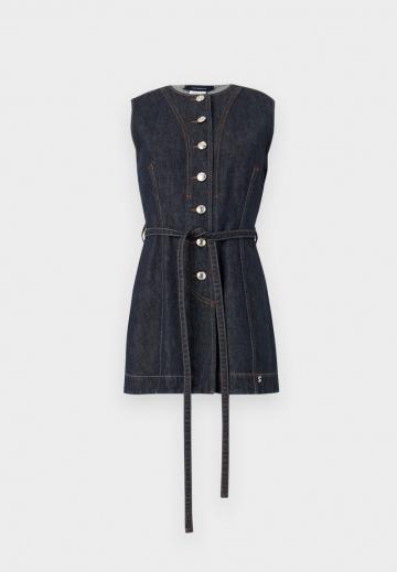 Джинсовая жилетка