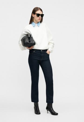 Прямые джинсы