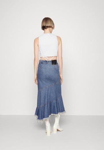 Джинсовая жилетка