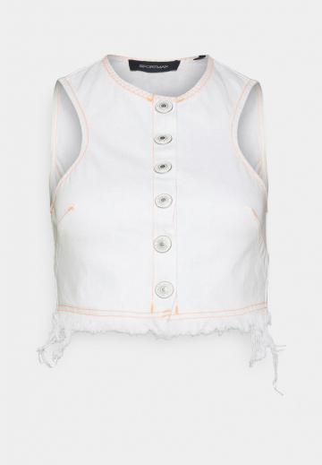 Джинсовая жилетка