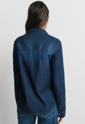 Джинсовая блузка