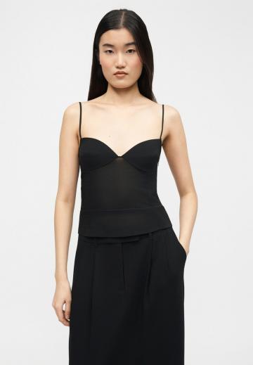 Топ на бретельках