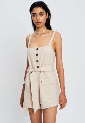 Джинсовый комбинезон