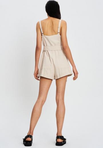 Джинсовый комбинезон