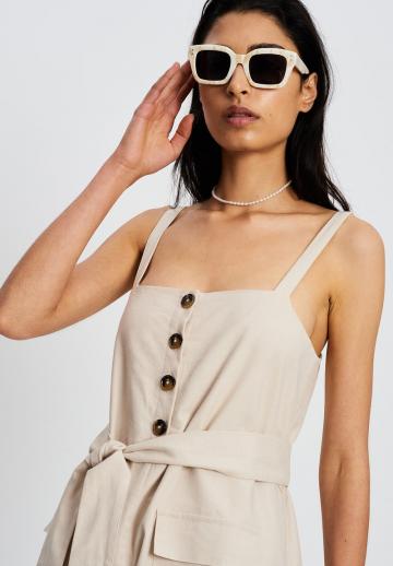 Джинсовый комбинезон