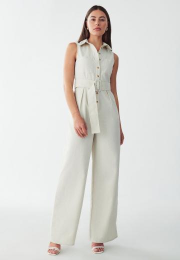 Джинсовый комбинезон