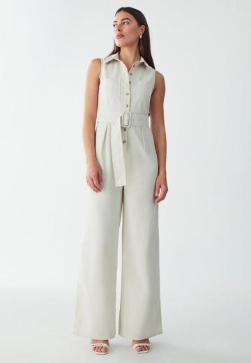 Джинсовый комбинезон