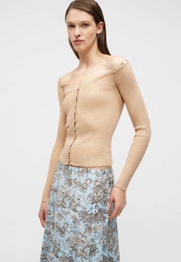 Вязаная кофта