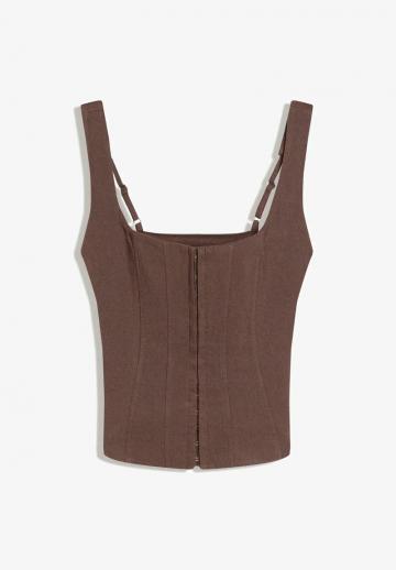 Блузка без рукавов