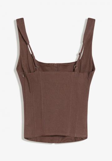 Блузка без рукавов