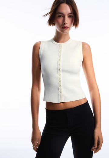 Джинсовая жилетка