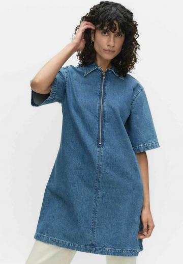 Джинсовое платье