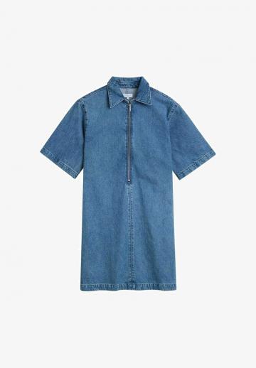 Джинсовое платье