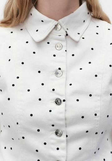 Джинсовая жилетка