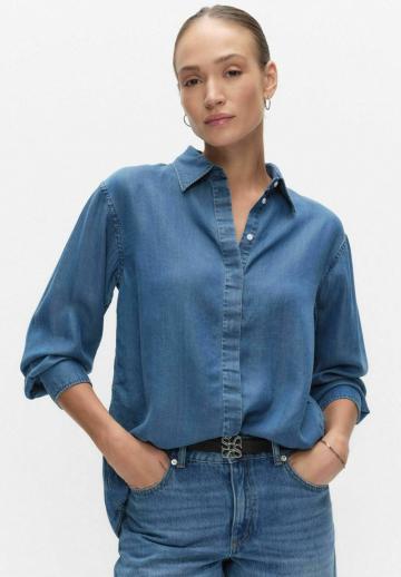 Джинсовая блузка