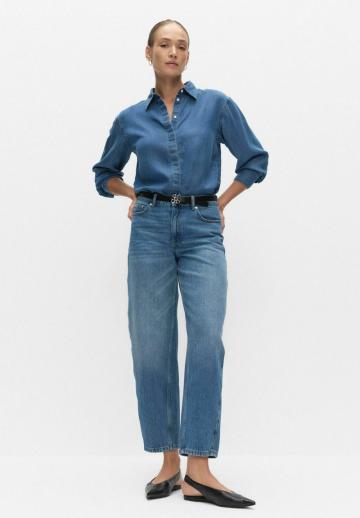 Джинсовая блузка