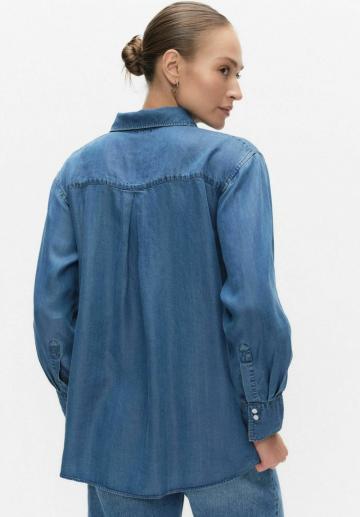 Джинсовая блузка