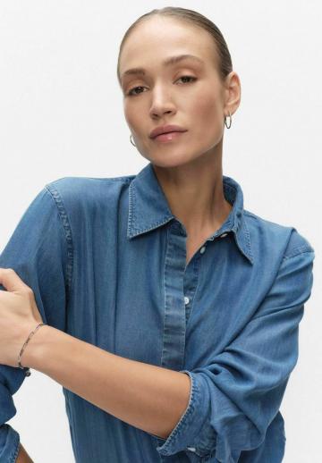 Джинсовая блузка