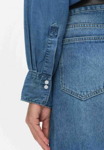 Джинсовая блузка